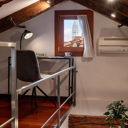 Apartment Glass House - Loft 2 Minutes To Rialto Bridge & View Venice