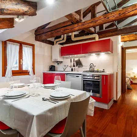 Glass House - Loft 2 Minutes To Rialto Bridge & View * Venice