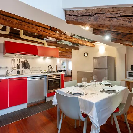 Glass House - Loft 2 Minutes To Rialto Bridge & View