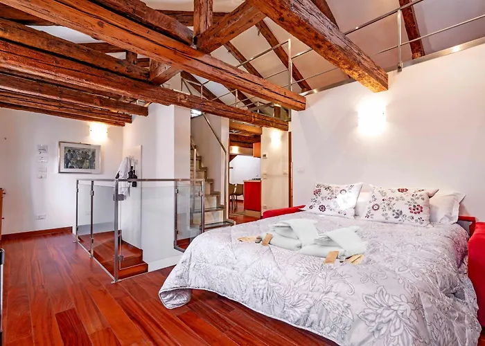 Glass House - Loft 2 Minutes To Rialto Bridge & View